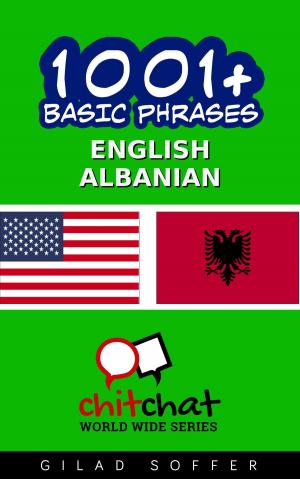 Cover of 1001+ Basic Phrases English - Albanian