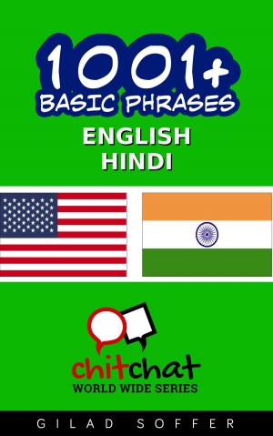 Book cover of 1001+ Basic Phrases English - Hindi