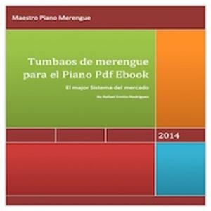 Book cover of Tutorial Piano Merengue