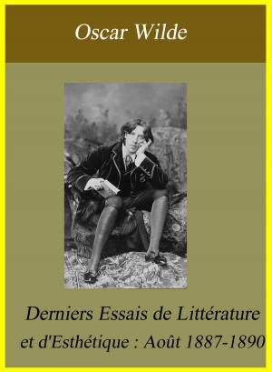 Cover of the book Derniers Essais de Littérature by Apulée