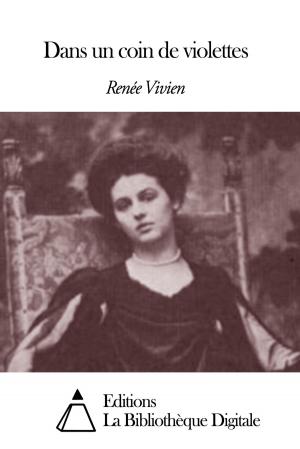 Cover of the book Dans un coin de violettes by Pierre de Ronsard