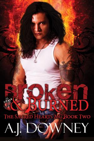 Cover of the book Broken & Burned by A.J. Downey