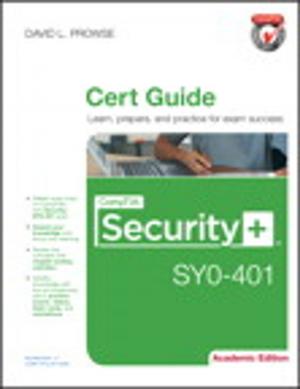 Cover of the book CompTIA Security+ SY0-401 Cert Guide, Academic Edition by Wendell Odom