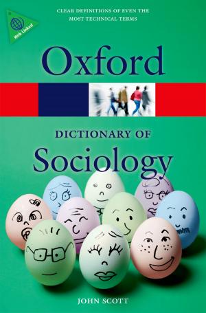 Cover of the book A Dictionary of Sociology by Alexander Somek