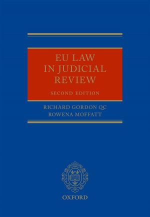 Cover of the book EU Law in Judicial Review by Carolina Sartorio