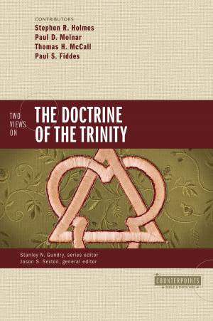 Cover of the book Two Views on the Doctrine of the Trinity by Jonathan Leeman, Christopher J. H. Wright, John R. Franke, Peter J. Leithart, Jason S. Sexton, Stanley N. Gundry, Zondervan