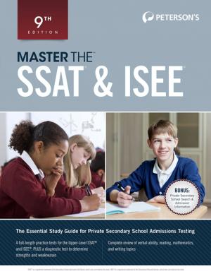 Cover of the book Master the SSAT & ISEE by Peterson's, Mark Alan Stewart