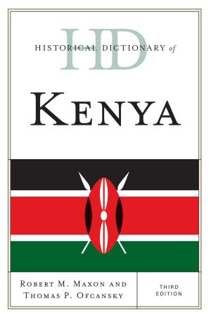 Cover of the book Historical Dictionary of Kenya by David A. Ellis, author of Conversations with Cinematographers