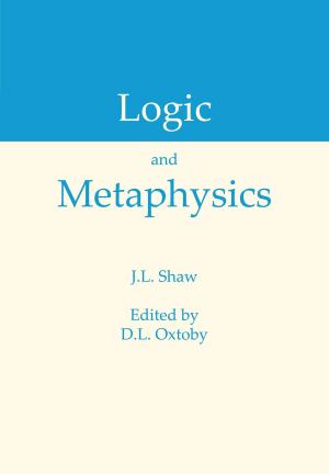Cover of Logic and Metaphysics