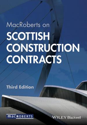 Cover of the book MacRoberts on Scottish Construction Contracts by Joe Vitale