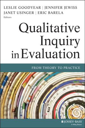 Cover of the book Qualitative Inquiry in Evaluation by Robert P. Baker