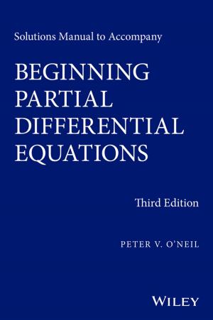 Cover of the book Solutions Manual to Accompany Beginning Partial Differential Equations by Marty Brounstein