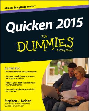 Cover of the book Quicken 2015 For Dummies by David Green, Gary Latchford