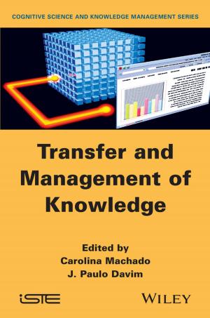 Cover of the book Transfer and Management of Knowledge by Jonathan Gray, Amanda D. Lotz