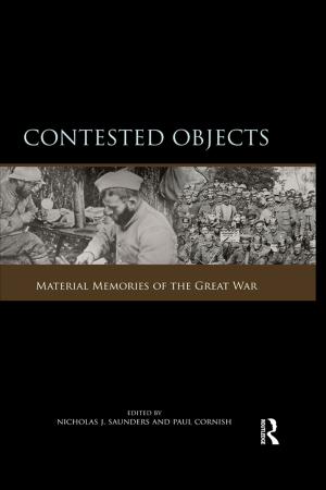 Cover of the book Contested Objects by Julia Brannen, Margaret O'Brien