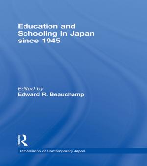 Cover of the book Education and Schooling in Japan since 1945 by Laura Levitt