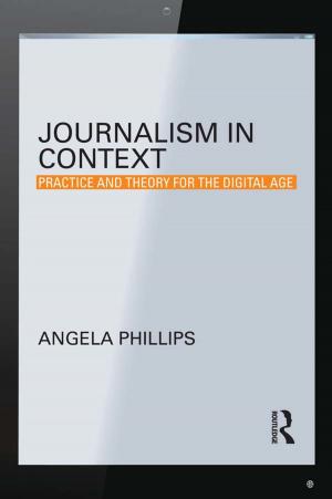 Cover of the book Journalism in Context by Michael Poole, Glenville Jenkins