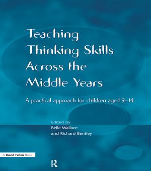 Cover of the book Teaching Thinking Skills across the Middle Years by Jon Pynoos, Penny Hollander Feldman, Joann Ahrens