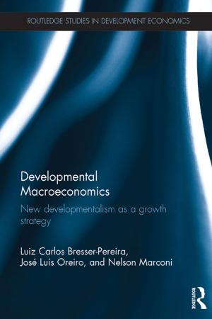 Cover of the book Developmental Macroeconomics by Judith Burnett