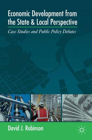 Cover of the book Economic Development from the State and Local Perspective by D. Curry