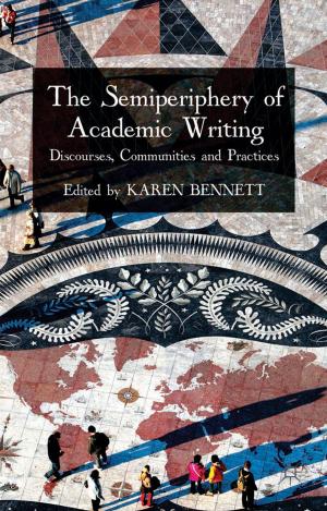 Cover of the book The Semiperiphery of Academic Writing by S. Maatsch