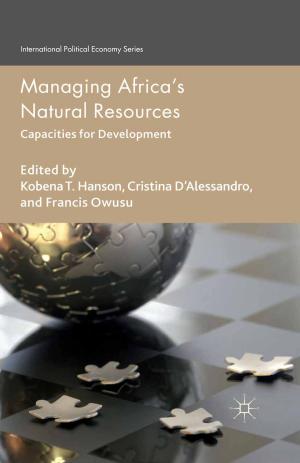 Cover of the book Managing Africa's Natural Resources by D. Phinnemore