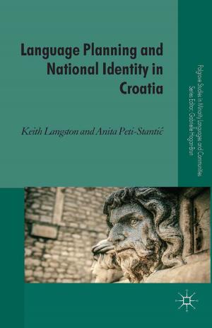 Book cover of Language Planning and National Identity in Croatia
