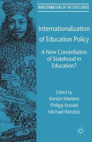 Cover of the book Internationalization of Education Policy by Dr Kevin Ewert