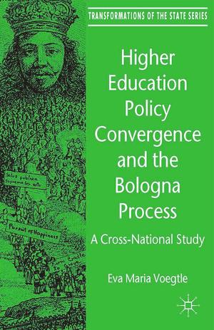 Cover of the book Higher Education Policy Convergence and the Bologna Process by 