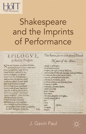 Book cover of Shakespeare and the Imprints of Performance