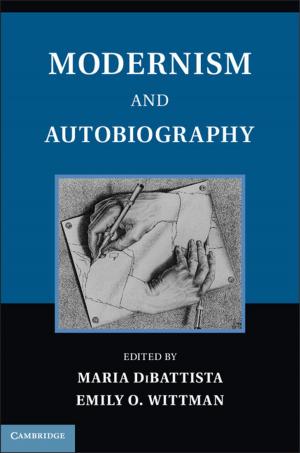 Cover of the book Modernism and Autobiography by Richard Fitzpatrick