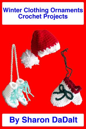 Book cover of Winter Clothing Ornaments Crochet Projects