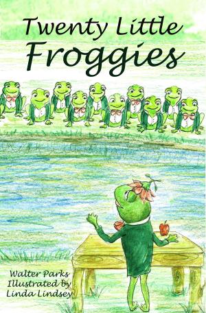 Book cover of Twenty Little Froggies