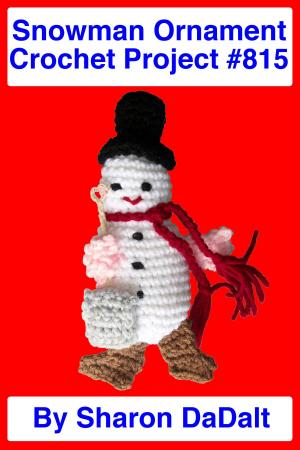 Book cover of Snowman Ornament Crochet Project #815