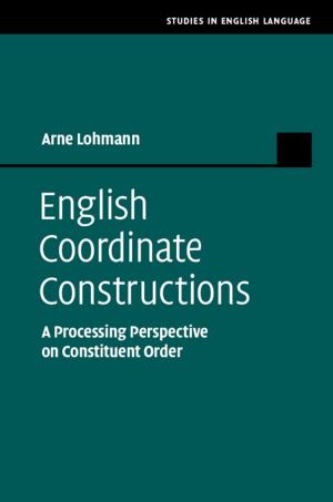 Cover of the book English Coordinate Constructions by Lukas Erne