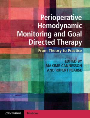Cover of the book Perioperative Hemodynamic Monitoring and Goal Directed Therapy by Albert Schachter, Hans Beck