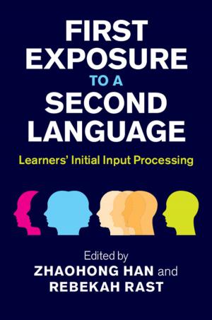 Cover of the book First Exposure to a Second Language by Reinhard Pirngruber