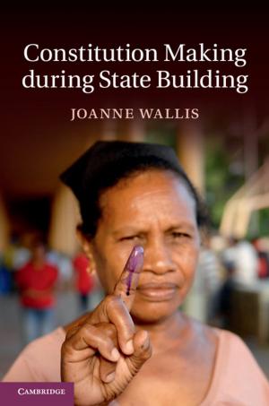 Cover of the book Constitution Making during State Building by Michael Johnston