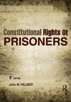 Cover of the book Constitutional Rights of Prisoners by Paul H Barrett