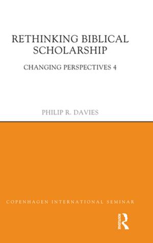 Book cover of Rethinking Biblical Scholarship