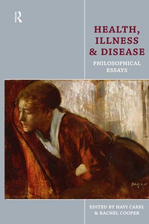 Cover of the book Health, Illness and Disease by Genaro Castro-Vázquez