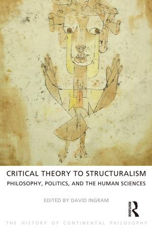 Book cover of Critical Theory to Structuralism