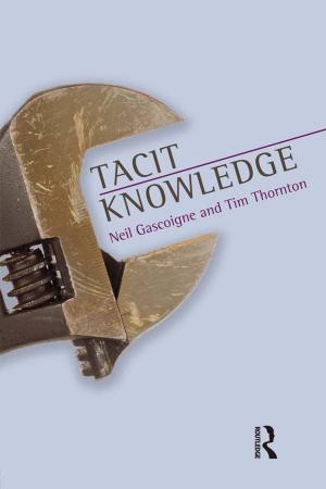 Cover of the book Tacit Knowledge by Ronagh J.A. McQuigg