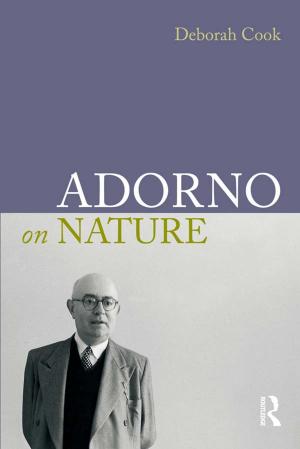Book cover of Adorno on Nature