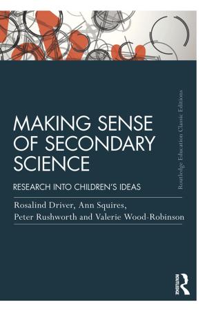 Book cover of Making Sense of Secondary Science