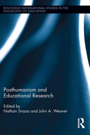 Cover of the book Posthumanism and Educational Research by Joan D Atwood, Frank Genovese