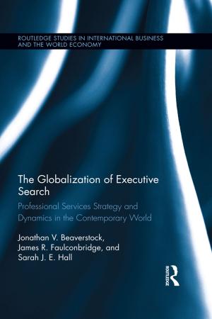 Cover of the book The Globalization of Executive Search by Lesley A. Rex, Laura Schiller