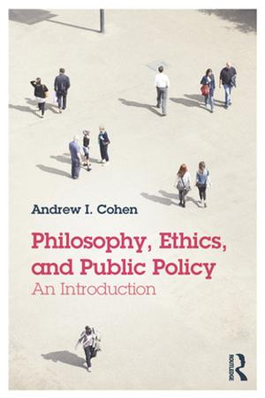 Book cover of Philosophy, Ethics, and Public Policy: An Introduction