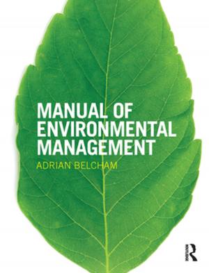 Cover of the book Manual of Environmental Management by M. Stuart Madden