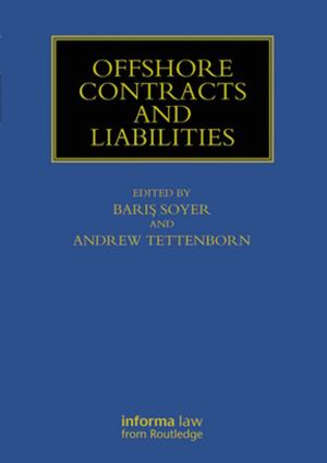 Cover of the book Offshore Contracts and Liabilities by Stacy Holman Jones, Anne M. Harris